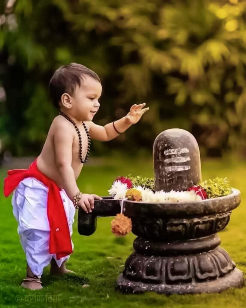 Small Kid and Shiva